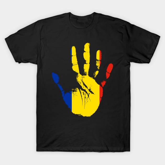 Romania Flag. Cool Romanian Flag T-Shirt by Jakavonis